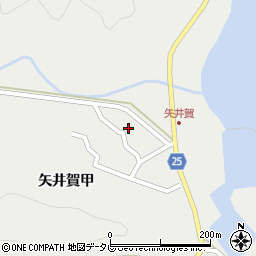 高知県高岡郡中土佐町矢井賀甲122周辺の地図