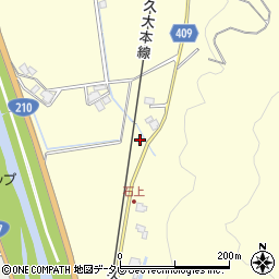 大分県玖珠郡九重町右田2576周辺の地図