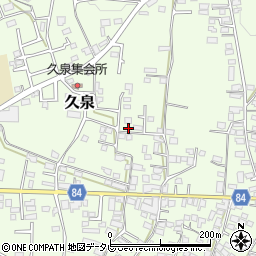 福岡県八女郡広川町久泉776-3周辺の地図