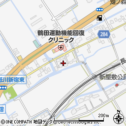 佐賀県小城市牛津町上砥川539周辺の地図