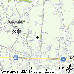 福岡県八女郡広川町久泉773周辺の地図