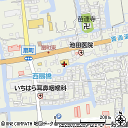 明林堂書店嘉瀬町店周辺の地図