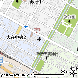 大在郵便局 ＡＴＭ周辺の地図