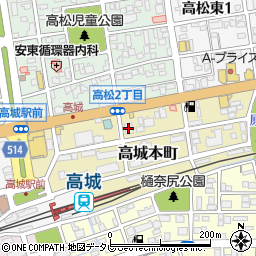 西川計測株式会社　九州支社周辺の地図