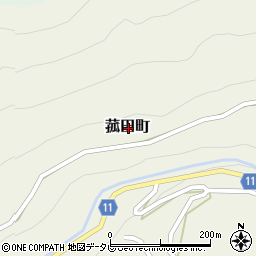 長崎県佐世保市菰田町周辺の地図