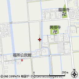 佐賀県佐賀市久保田町大字久保田1716-2周辺の地図