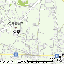 福岡県八女郡広川町久泉772-9周辺の地図