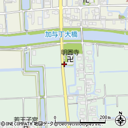 佐賀県佐賀市諸富町大字大堂2291周辺の地図