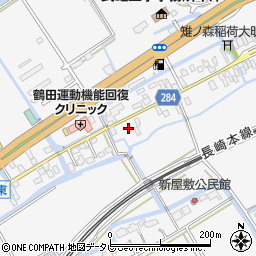 佐賀県小城市牛津町上砥川165周辺の地図