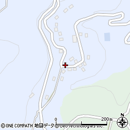 佐賀県多久市南多久町大字長尾282-3周辺の地図