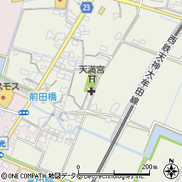 小犬塚公民館周辺の地図