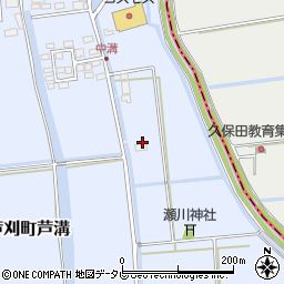 佐賀県小城市芦刈町芦溝167周辺の地図