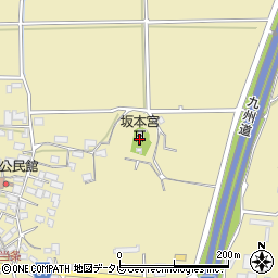 坂本宮周辺の地図