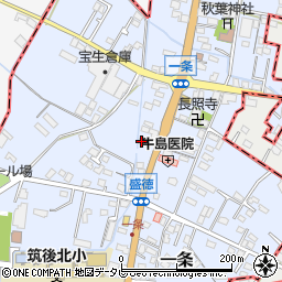 株式会社福岡スタンダード石油　筑後営業所周辺の地図