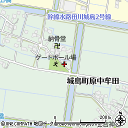 原中牟田公民館周辺の地図
