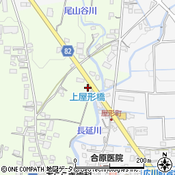 福岡県八女郡広川町久泉634-4周辺の地図