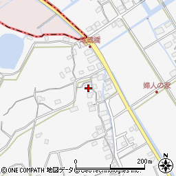 佐賀県小城市牛津町上砥川2716周辺の地図