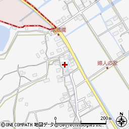 佐賀県小城市牛津町上砥川2715周辺の地図