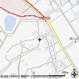 佐賀県小城市牛津町上砥川2718周辺の地図