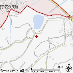 佐賀県小城市牛津町上砥川2788周辺の地図