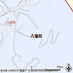 〒879-5552 大分県別府市古賀原の地図