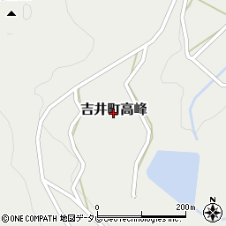 〒859-6317 長崎県佐世保市吉井町高峰の地図