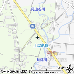 福岡県八女郡広川町久泉632-3周辺の地図