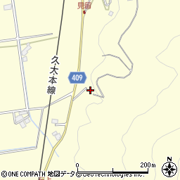 大分県玖珠郡九重町右田2542周辺の地図