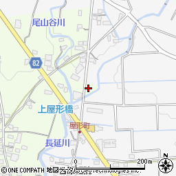 福岡県八女郡広川町久泉644-2周辺の地図