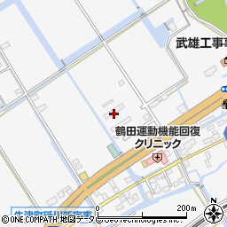 佐賀県小城市牛津町上砥川177-7周辺の地図