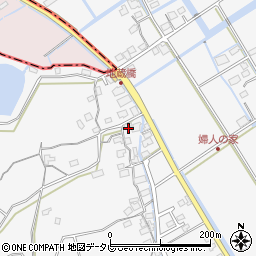 佐賀県小城市牛津町上砥川2732周辺の地図