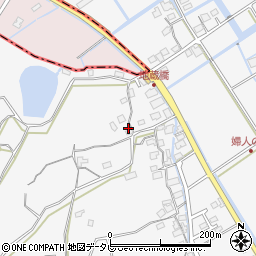 佐賀県小城市牛津町上砥川2725周辺の地図