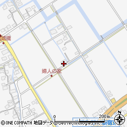 佐賀県小城市牛津町上砥川268周辺の地図