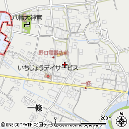 金光教一条教会周辺の地図