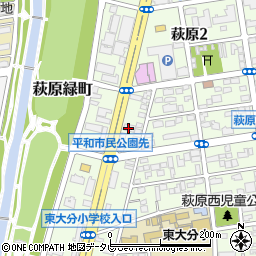 セキスイハイム九州株式会社　大分支社周辺の地図