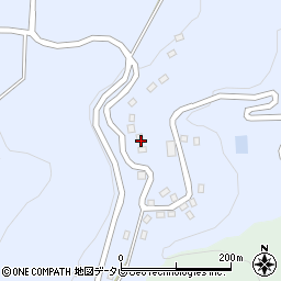佐賀県多久市南多久町大字長尾261周辺の地図