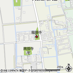 龍顔寺周辺の地図