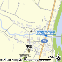 佐賀県伊万里市二里町（中里甲作井手）周辺の地図