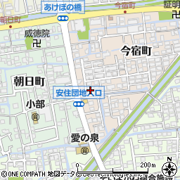 佐賀県佐賀市今宿町12-11周辺の地図