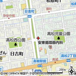 日浦クリーニング店周辺の地図