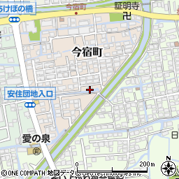 佐賀県佐賀市今宿町12-23周辺の地図