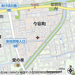 佐賀県佐賀市今宿町12-20周辺の地図