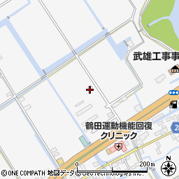 佐賀県小城市牛津町上砥川180周辺の地図