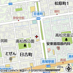 日吉町酒場 周や周辺の地図