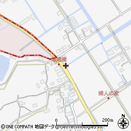 佐賀県小城市牛津町上砥川365周辺の地図