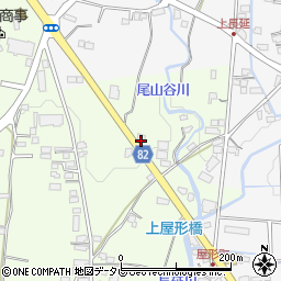 福岡県八女郡広川町久泉672周辺の地図