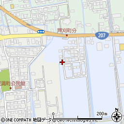 佐賀県小城市芦刈町芦溝14-43周辺の地図