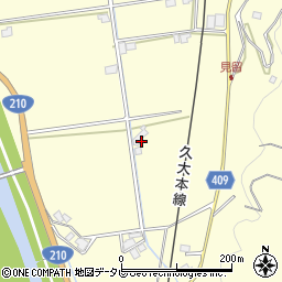 大分県玖珠郡九重町右田2633周辺の地図