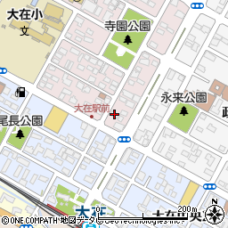 セブンイレブン大分横田１丁目店周辺の地図