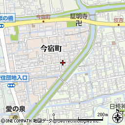 佐賀県佐賀市今宿町11-10周辺の地図